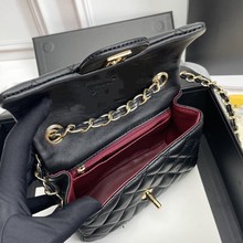 新款CF小方包小香风方胖子潮包百搭小包包链条包斜挎包单肩包跨境