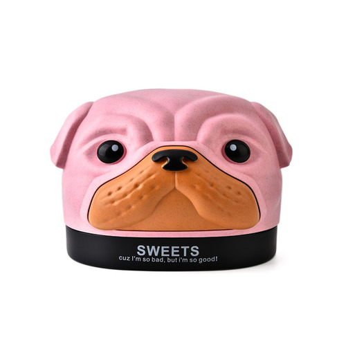 Creative RB522M Cartoon Poppy Dog Roll Paper Storage Box Living Room Bedroom Paper Tube Desktop Puppy Tissue Box