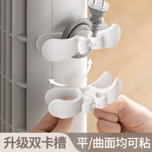 理线器l带背粘家用电器电源线绕线器电线充电线整理收纳固定器