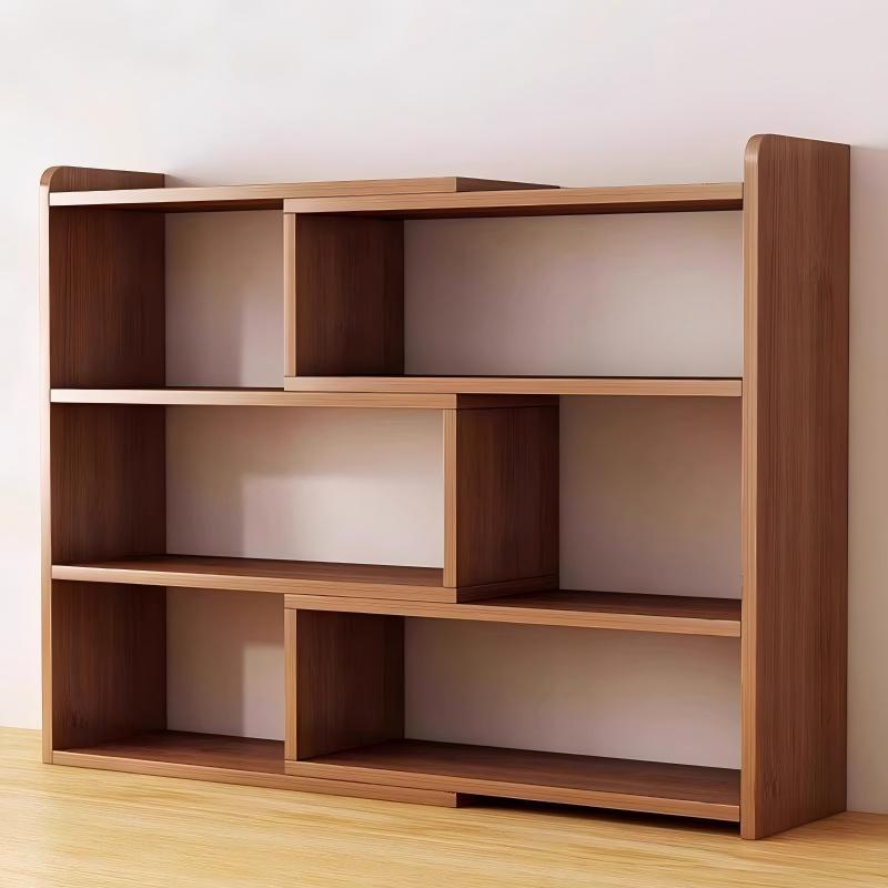 Telescopic Bookshelf Storage Rack Floor-Standing Book Desktop Storage Rack Grid Storage Rack Student Home Multi-Layer Simple Bookcase