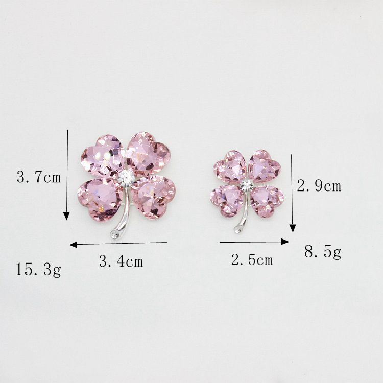 Accessory, phone case, diamond with accessories, four-leaf clover, DIY