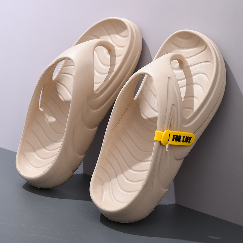 Zapatillas de flip-flop para hombres transfronterizas de verano antideslizantes de alto nivel, zapatillas casuales de playa frías, flip-flops