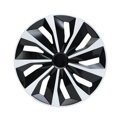 Source Manufacturer Only for Sales 12/13/14/15/16/ 17inch Car Hub Caps Plastic Modified Wheel Caps (Hub cover) - 12inch-1-set-of-black-and-white-tt-models