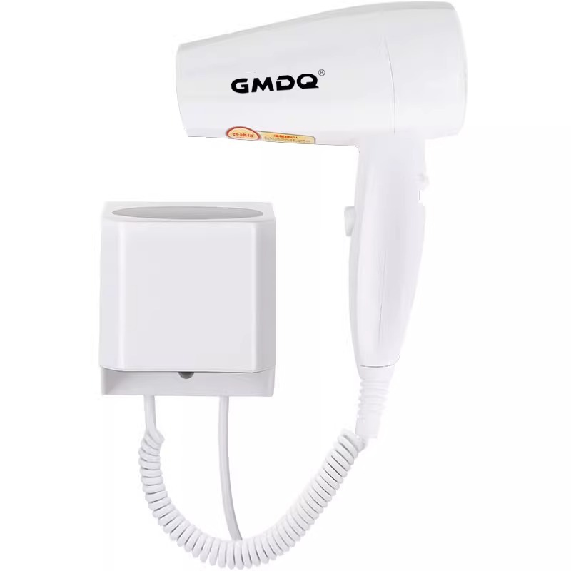 ホテルのドライヤーの壁掛け式ホテルの専用のトイレは壁を掛けます。|undefined