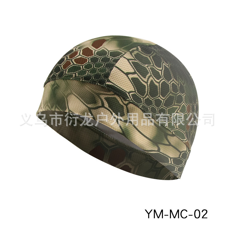 Sombrero de ciclismo al aire libre, a prueba de viento, protector solar, capucha, pañuelo deportivo, capucha de camuflaje, bicicleta, forro de motocicleta, gorra