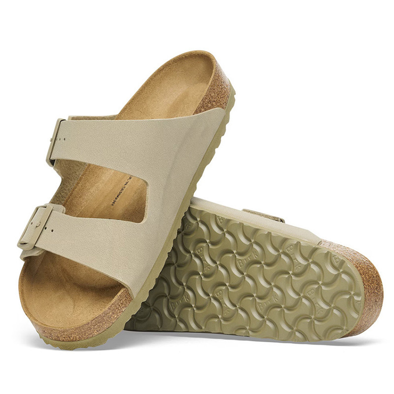 [Wide Version] 25-year-old Burt & Bocken Thick-soled Lazy One-line Slippers in Summer All-match Casual Cork Sandals