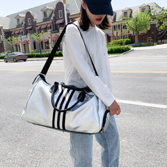 跨境新款大容量旅行包獨立鞋倉乾濕分離防水運動健身包休閒旅行包