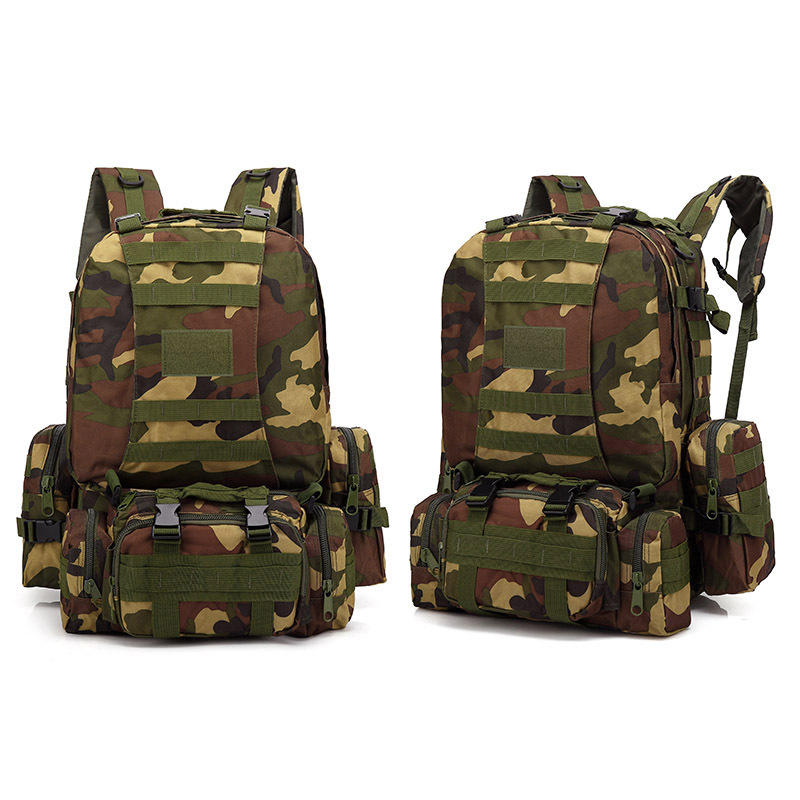 メーカー卸売多機能戦術登山バッグ屋外迷彩バックパックコンビネーションバッグトラベルバッグ軍事ファンバックパック