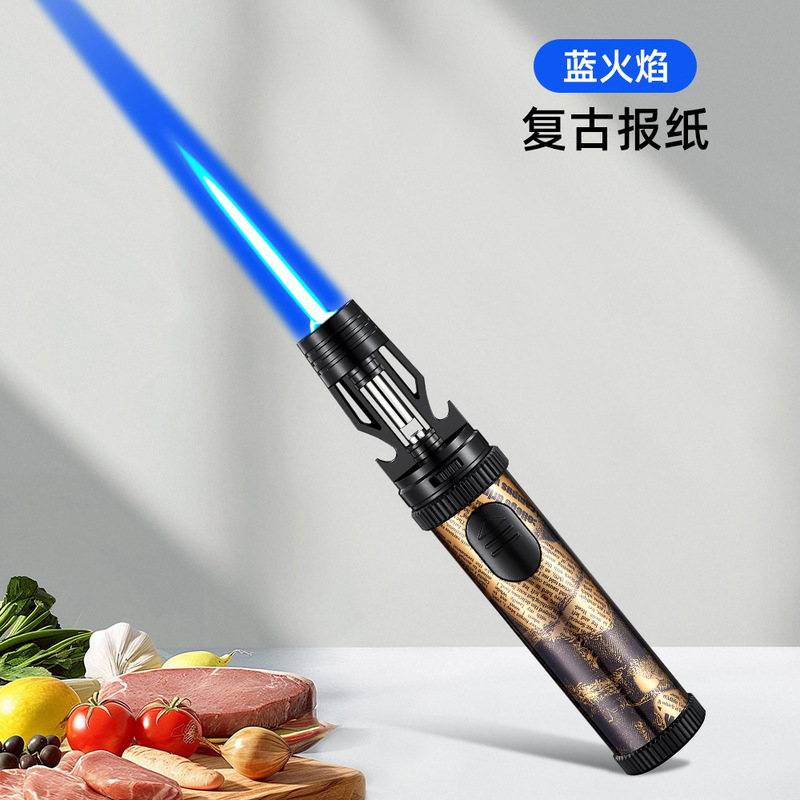 便携式酒开喷枪打火机户外多功能猛火艾灸雪茄喷枪烧烤点火枪批发|undefined