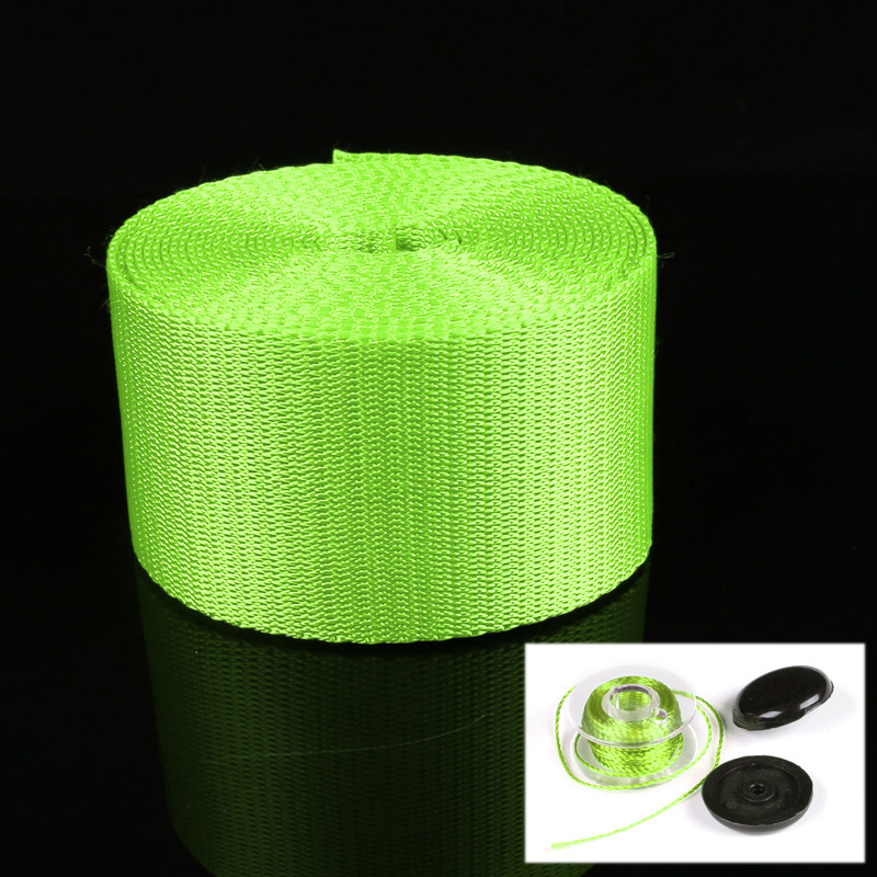 Safety thread european standard fluorescent green