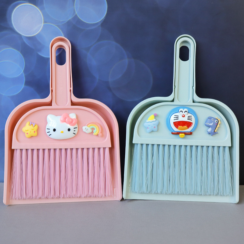 Cute Desktop Small Broom Home Keyboard Gap Brush Set Mini Fix Dustpan Creative Pet Cleaning Tool Cute Desktop Small Broom Home Keyboard Gap Brush Set Mini Fix Dustpan Creative Pet Cleaning Tool