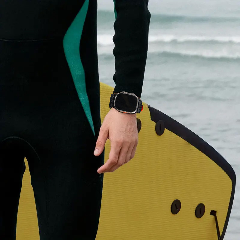 Curea de ceas de vânzare fierbinte seria iwatch sporturi în aer liber nailon multicolor curea impermeabilă opțională cu accesorii de asigurare a calității_voghion.com