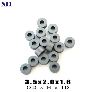 RH3.5x2.0x1.6 nickel zinc ferrite high frequency electronic noise filter small magnetic beads