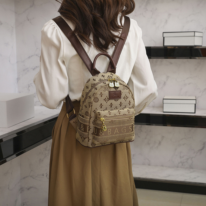 Internet celebridad tela mochila bolsa de mujer 2023 nueva moda de gran capacidad mochila de alta calidad sensación Tong Qin bolso de hombro lote