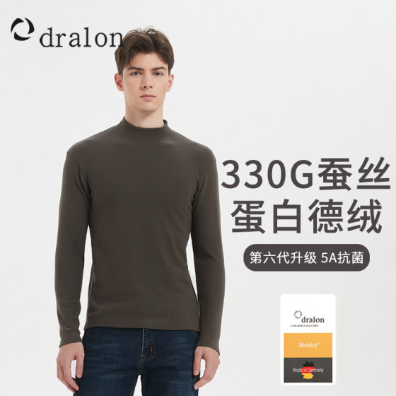 Germany authorized Zhende velvet skin care top men's winter Autumn Sweater sweater warm deman clothing