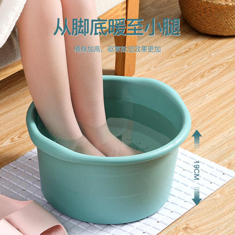 家庭用の足湯桶のプラスチックは足湯を厚くします。老人は高いマッサージをします。|undefined