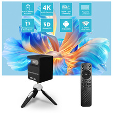 The new mobile wireless mini projector supports 3D P18