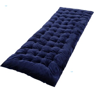 Soft Velvet Corduroy Folding Cot Pad for Sleeping 75X28