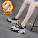 Leather Top Blast Board Torre Shoes Women's Autumn 2023 New Retro Lightweight Heightened Casual Sports Shoes Thick Sole Single-layer Shoes