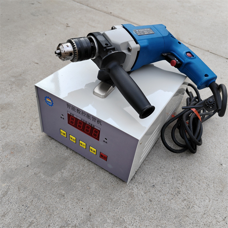 不锈钢管冷凝器胀管器 管板胀接用深孔扩管器 智能数控电动胀管机