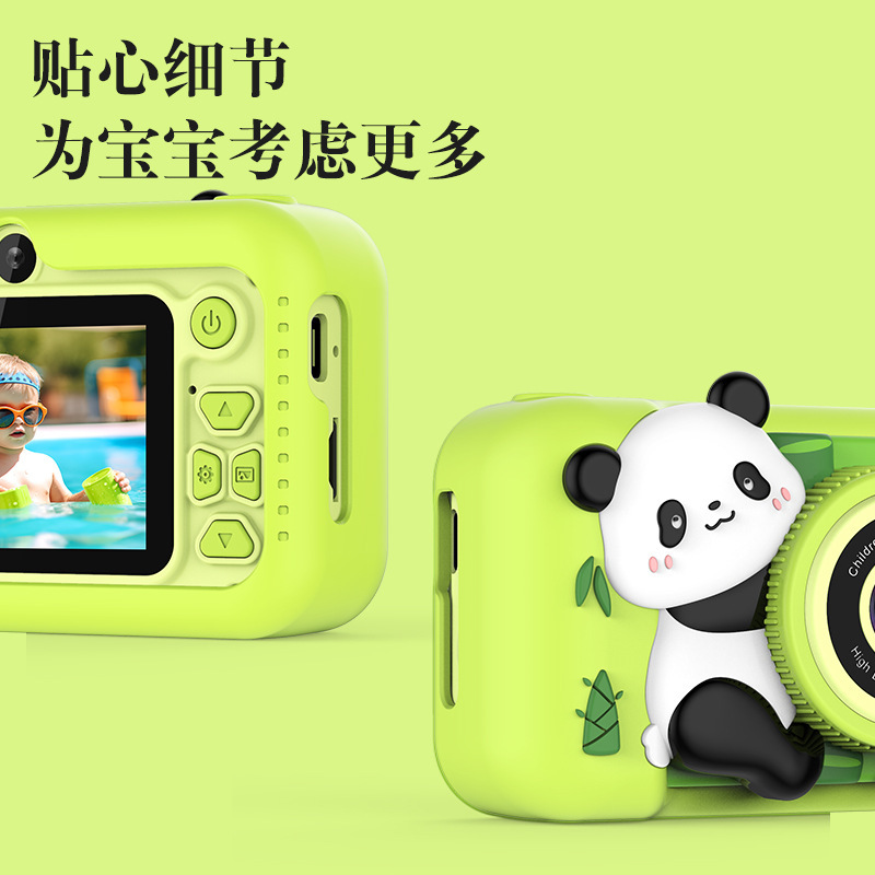 Nuevas impresoras transfronterizas para niños adorables mini cámaras digitales HD doble fotoimpresoras de filtro de video image 4