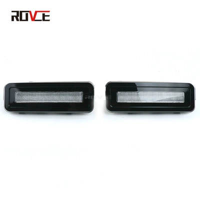 Suitable for 2020-2023 Land Rover Defender 90 110 130 Rear bumper reversing light brake light rear tail light (Brake light) - black