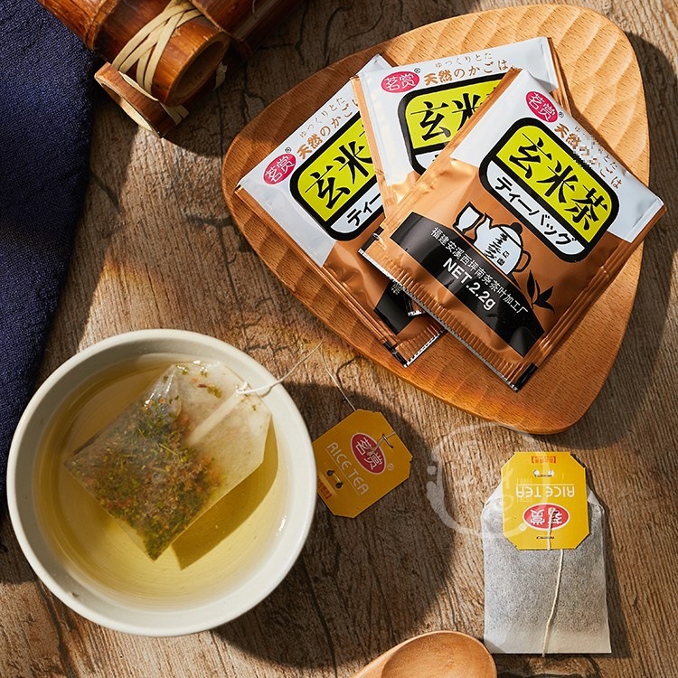 玄米茶 日式袋泡茶 棒万岁寿司料理店健康养生茶大麦茶
