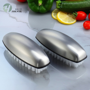Food Cleaning Brush Kitchen Use for Washing Fruits and Vegetables, Potatoes, Crayfish, Crabs, Nylon Brush, Multifunctional Brush