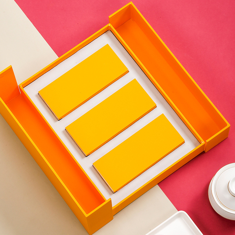 通用摆泡空礼盒岩茶肉桂大红袍豆腐块水仙一两三两小泡茶叶包装盒