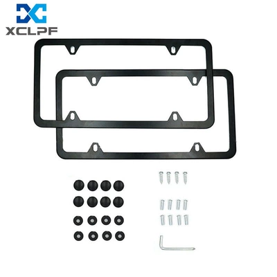 Cross-Border Amazon Us American Standard American Metal License Plate Frame License Plate Cover License Plate Frame Cross-Border Modified Car Supplies (License plate holder/license plate holder)