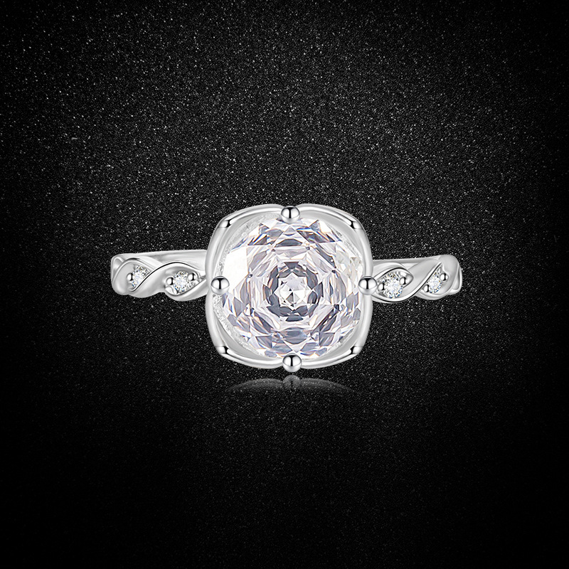 6g Weight High Carbon Diamond Inlay Material Adjustable Ring Classification Adjustable Ring Size 1 Piece Quantity Wedding, Engagement Occasion Copper Material wedding season Festival Geometric Pattern All Seasons Season Women's Gender Plating Design Elegant, Streetwear Style Wholesale Jewelry Elegant Streetwear Geometric Copper High Carbon Diamond Plating Adjustable Ring 6