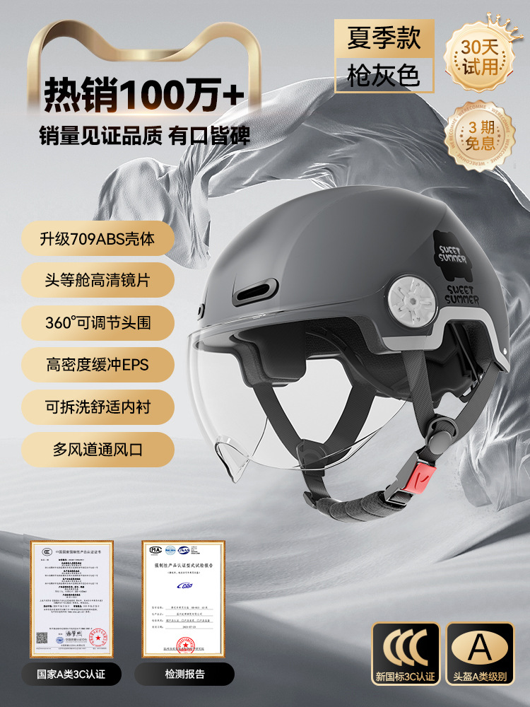 3C 건 그레이 [HD 단렌즈] 신국가 표준 카테고리 A