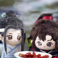 魔道MINIdolI祖師周辺の人形青忘れ機属性20cm綿人形立ち姿羨望cp