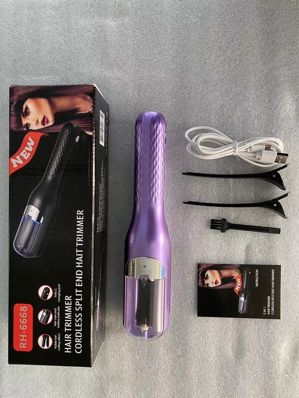 多機能ヘアカッター、枝毛トリマー、充電式ポータブル家庭用自動ヘアカッター、電動ヘアトリマー|undefined