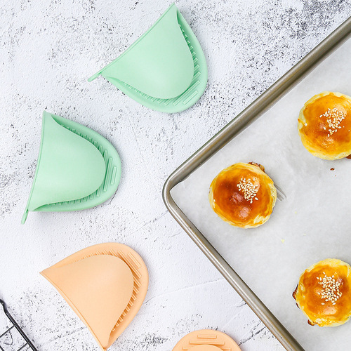 Silicone hand clips, anti-high temperature shark gloves, insulated oven, kitchen, microwave, baking, home oven, bowl and plate clips
