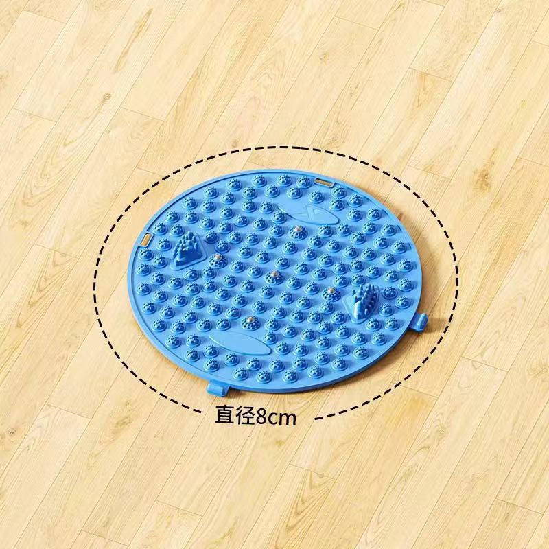 Placa de presión de dedos de medicina tradicional china gruesa almohadilla de plantar redonda acupuntura gruesa pie pie pie paso meridiano ultra-trotando almohadilla de masaje