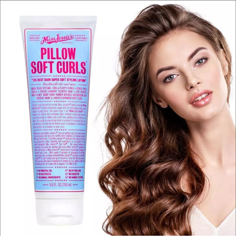 クロスボーダーsofthair cream柔らかいヘアクリームふわふわした自然なしなやかなカールセットの化粧水