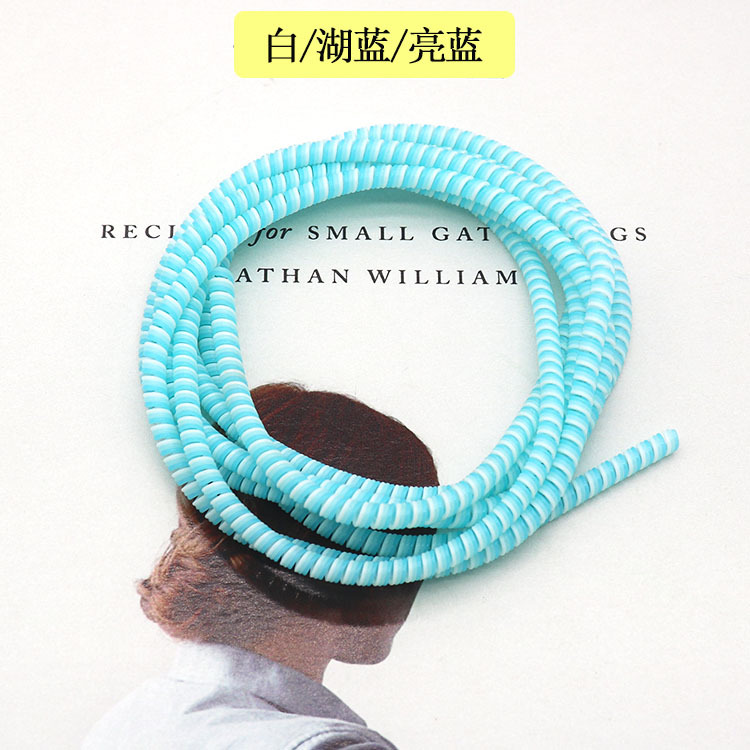 Directo de fábrica 1,4 M tres en uno cable de datos Cable de protección cable de datos manga protectora cuerda de resorte de bobinado