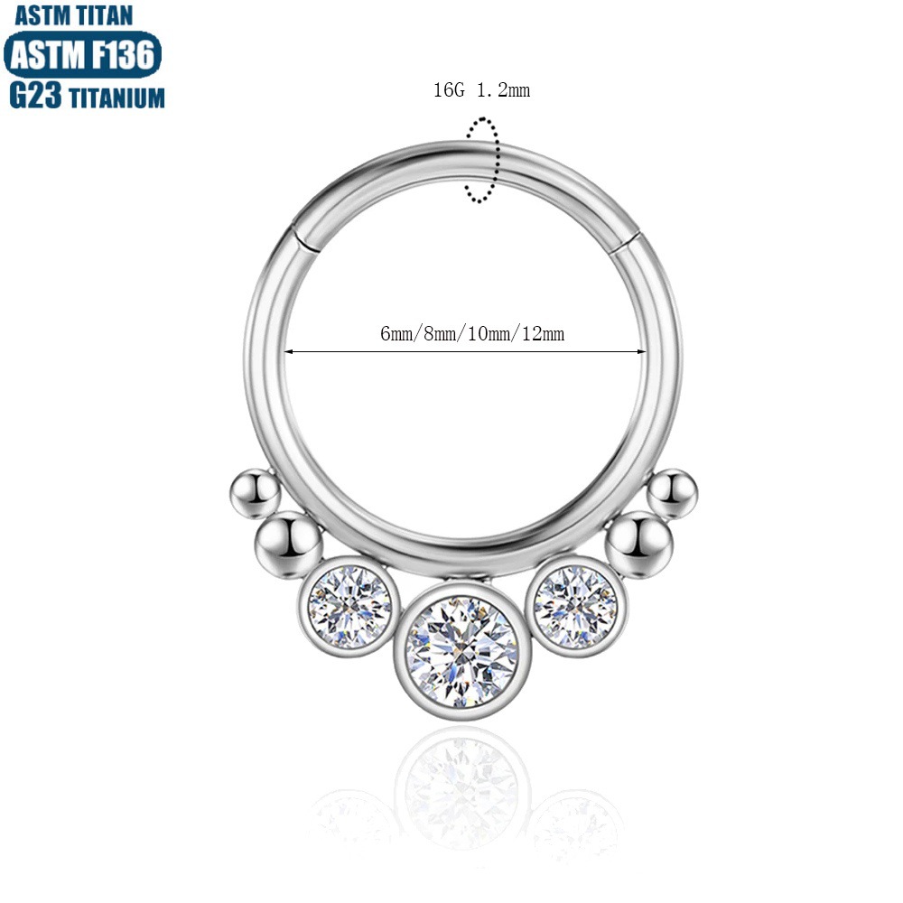 Labret stud lip piercing jewelry styling detail