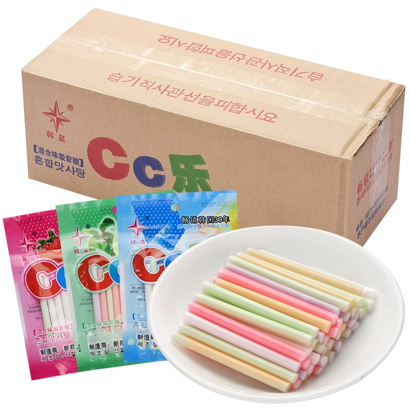 Han Xing cc Le Straw Candy Детские закуски, детские рождественские конфеты оптом, креативные интернет-знаменитости