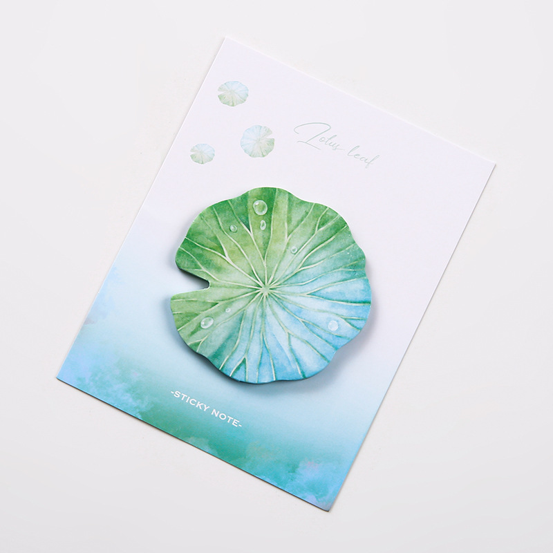 Hojas frescas recopilación de notas de hoja de simulación de notas de hoja N veces pequeñas notas de mensaje frescas etiquetas