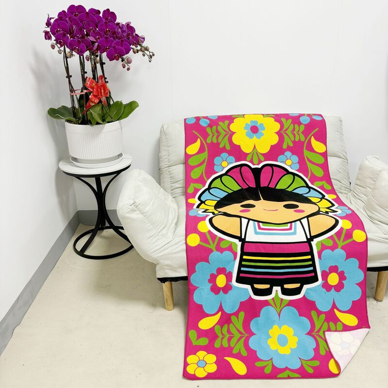 Cross-border Amazon microfiber beach towel double-sided velvet European and American absorbent quick-drying swimming printed bath towel shawl