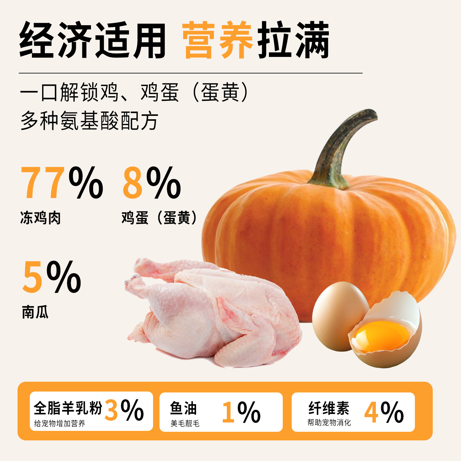 Bocadillos para gatos, huesos crudos liofilizados, huevos en forma de bolsillo, mascotas liofilizadas, paquetes pequeños independientes, bocadillos de recompensa de instrucción para perros