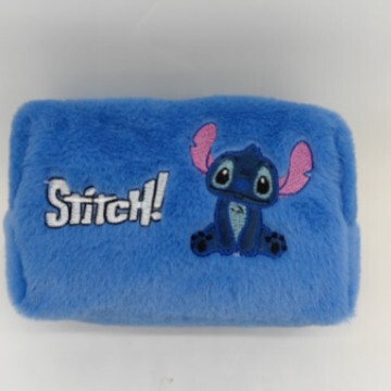 Large-capacity stationery pencil case Cartoon plush pencil case Cute cartoon student storage Melody Kuromi pencil case