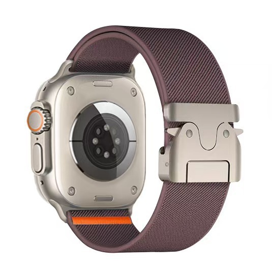 适用iwatchs10苹果手表表带 10代弹力尼龙伞扣applewatch表带批发|undefined