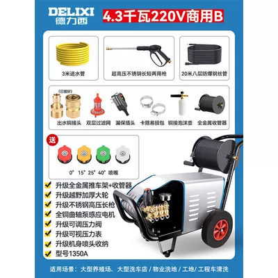 Gun Pump – Car washing machine - 220v43kw-industrial-b-roller
