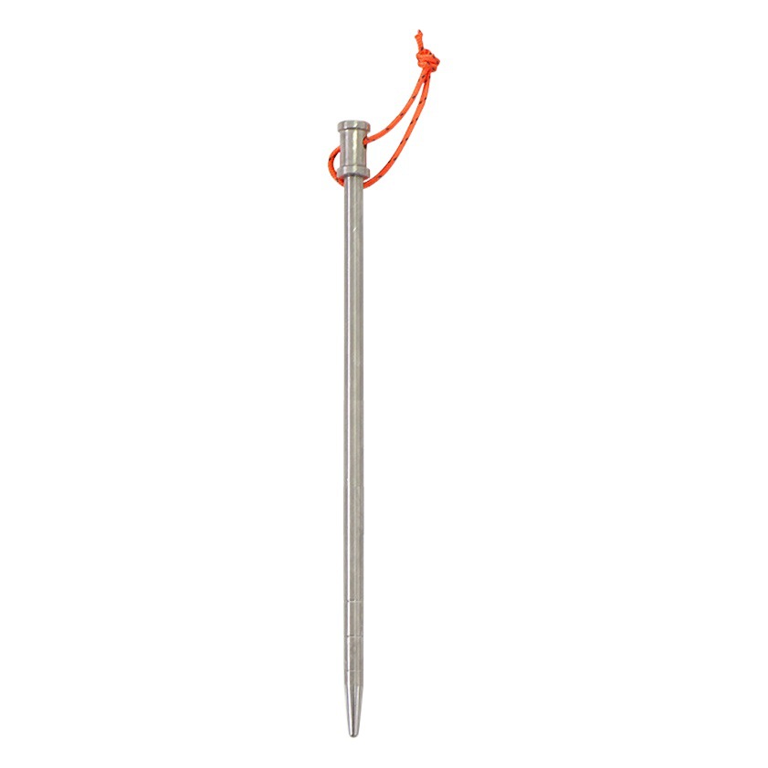 Outdoor titanium ground nail TC4 titanium alloy ground nail length 20/24/25/30cm for canopy tent