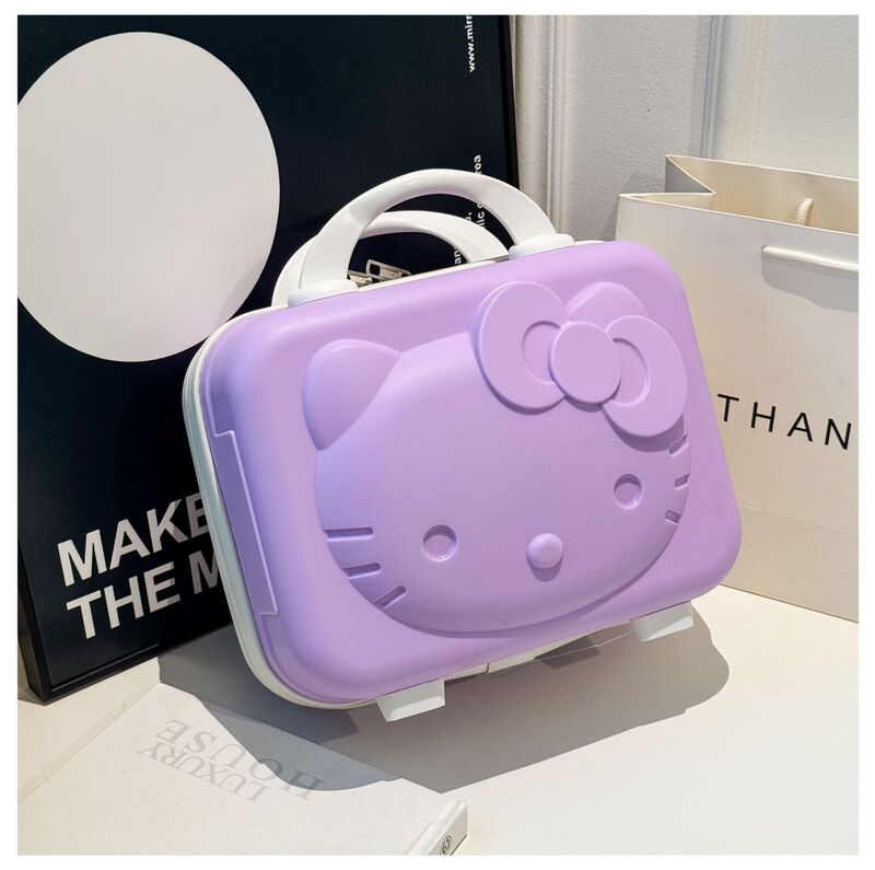 Luggage Factory 14inch Small Suitcase Cosmetic Case Souvenir Suitcase Logo Can Be Printed Wholesale G089