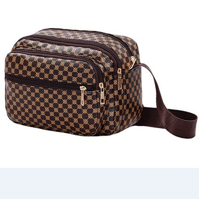 Women's Pu Leather Korean Style Casual Shoulder Bag, Men's Trendy Crossbody Bag, Multi-Layer Large Capacity Fashion Mobile Phone Coin Purse Bag Women's Pu Leather Korean Style Casual Shoulder Bag, Men's Trendy Crossbody Bag, Multi-Layer Large Capacity Fashion Mobile Phone Coin Purse Bag