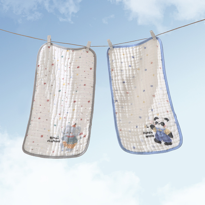 [Customized] 10A Antibacterial Six-Layer Gauze Bamboo Cotton Bath Towel, Kidsren's Pure Cotton Oversized Bath Towel, Newborn Blanket Washable